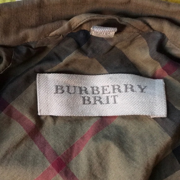 Burberry Brit Linen Jacket - Picture 2 of 3